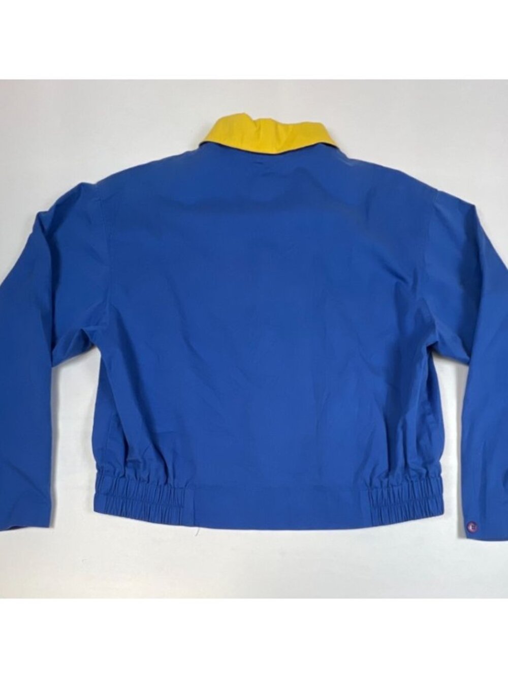 Vintage Suburbans Country Women 8 Full Zip Jacket Blue Yellow Made in USA Retro - Picture 2 of 8